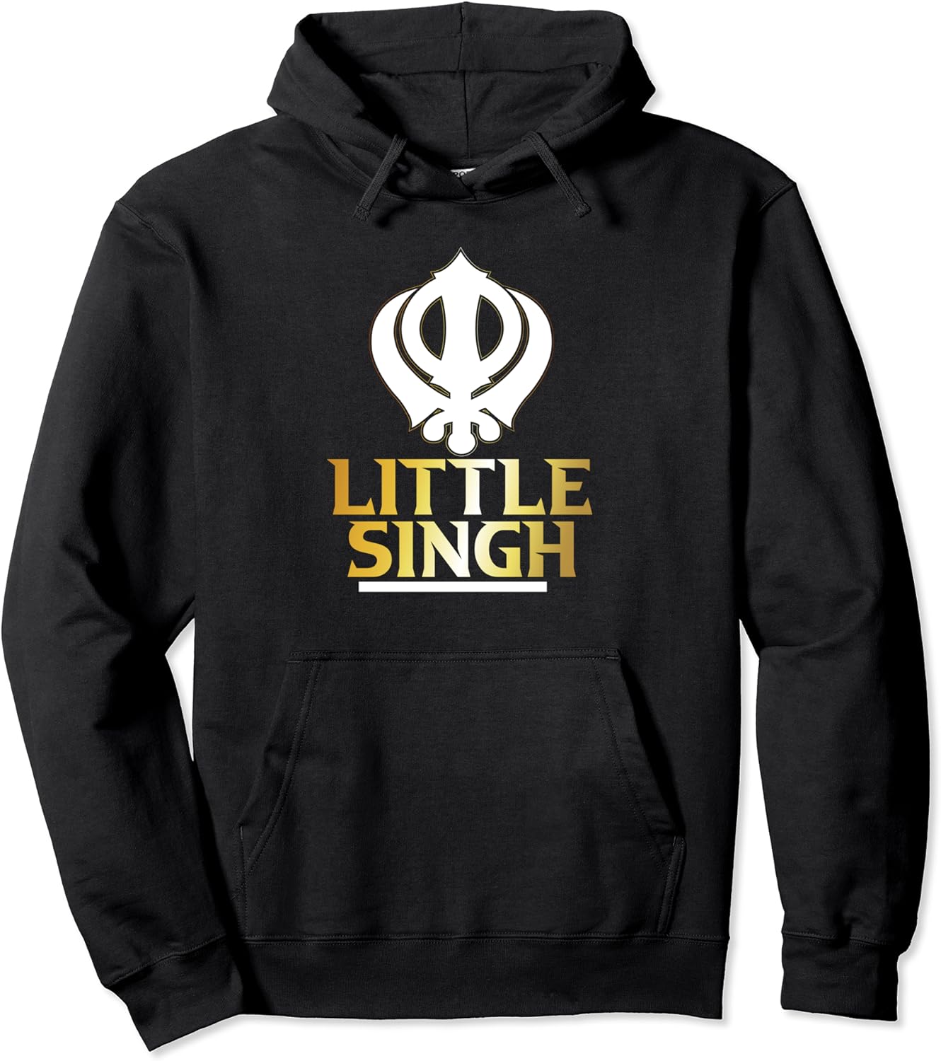 Sikh Khanda Little Singh Punjabi Pullover Hoodie Clothing